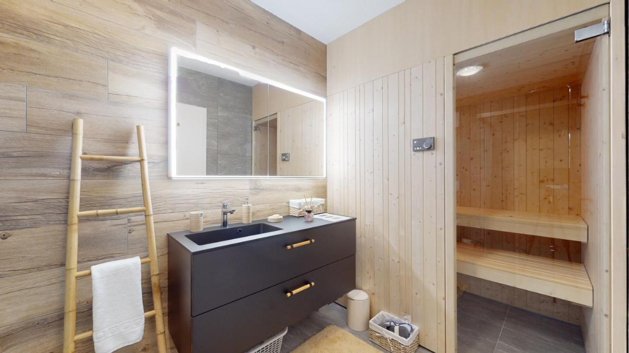 Apartment With Sauna And Mountain View Leukerbad Exterior photo