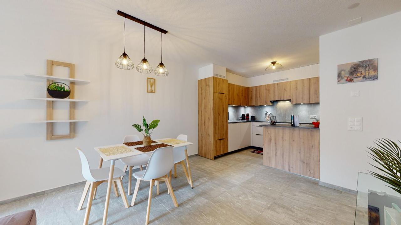 Apartment With Sauna And Mountain View Leukerbad Exterior photo
