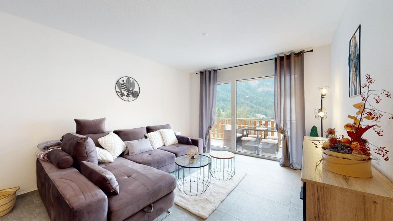 Apartment With Sauna And Mountain View Leukerbad Exterior photo