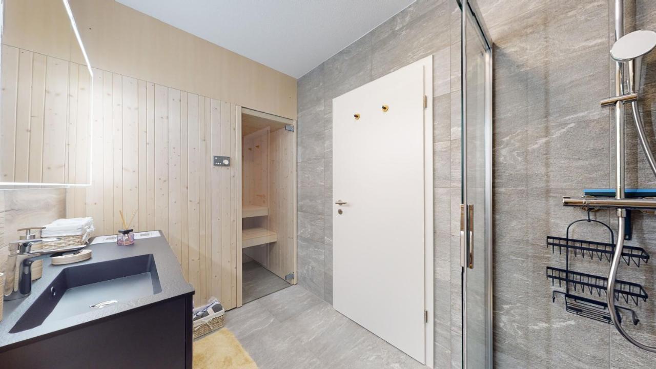 Apartment With Sauna And Mountain View Leukerbad Exterior photo